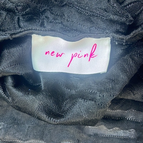 New Pink Cut Out Mini Dress S54-24 - Picture 8 of 8